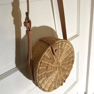 Universal Thread Rattan Crossbody Bag